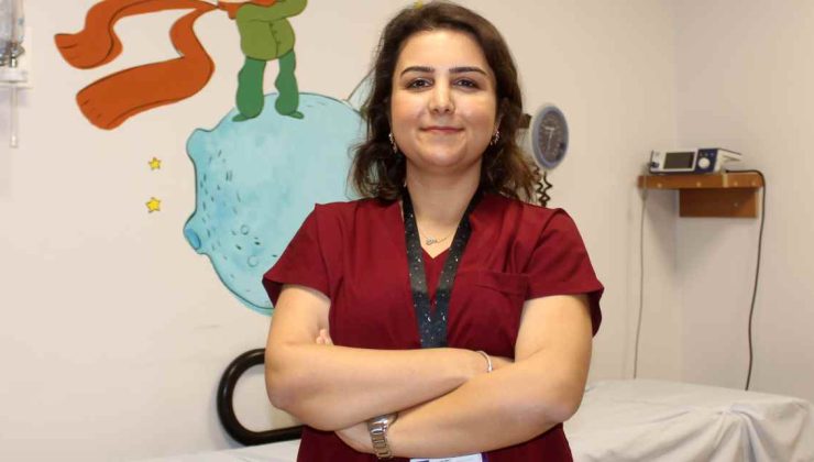 Lösemiyi yendi, hemşire oldu! Merve tedavi gördüğü klinikte kanserli çocukların umudu oldu