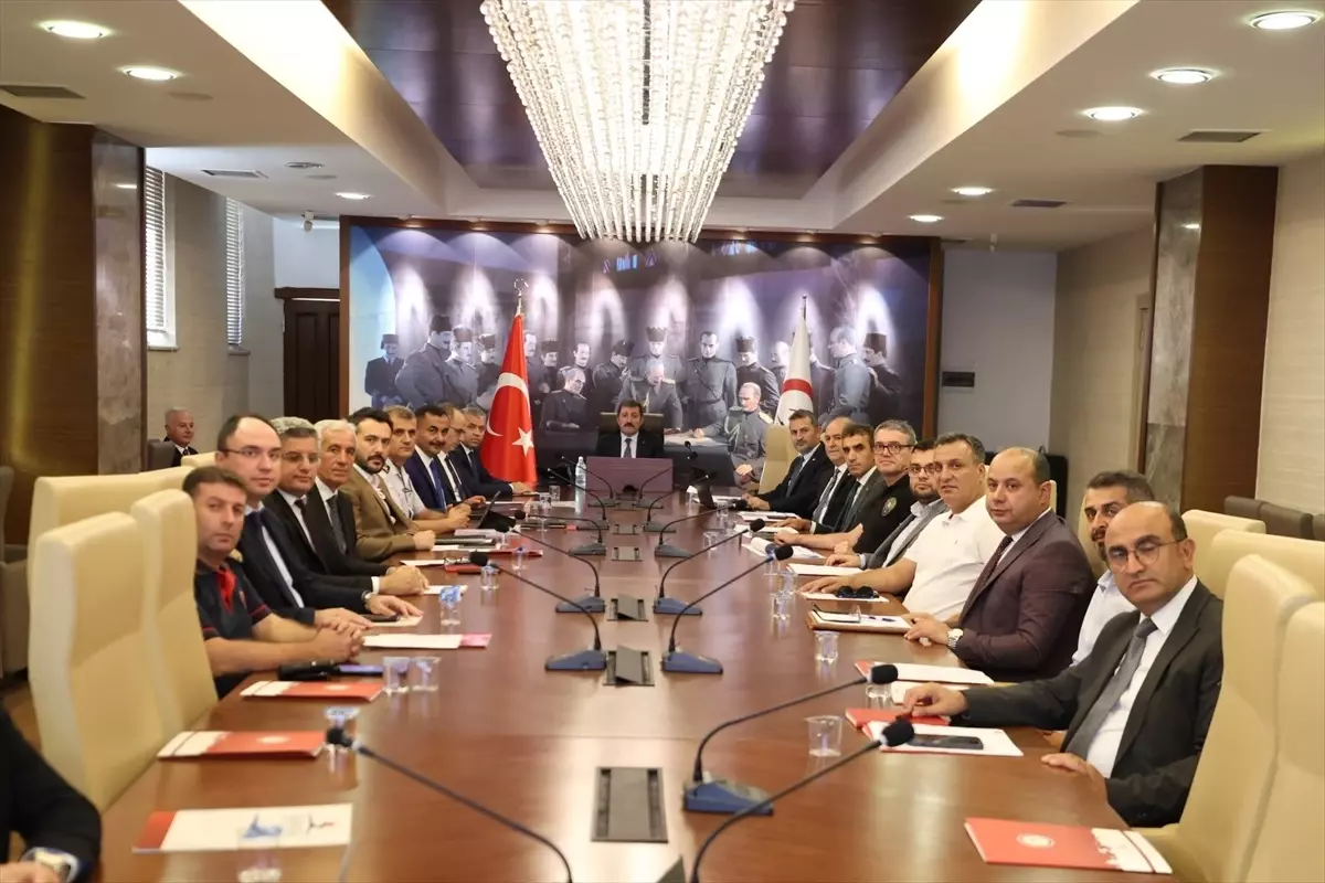 A Milli Takım için Güvenlik Toplantısı