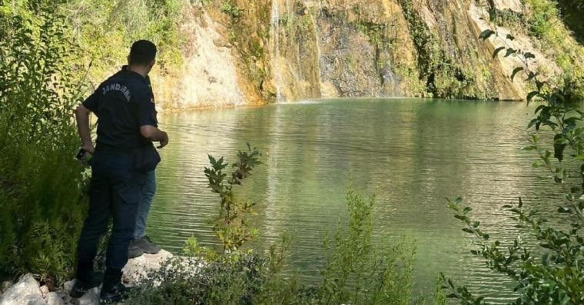 Antalya’da serinlemek için şelaleye giren turist boğuldu
