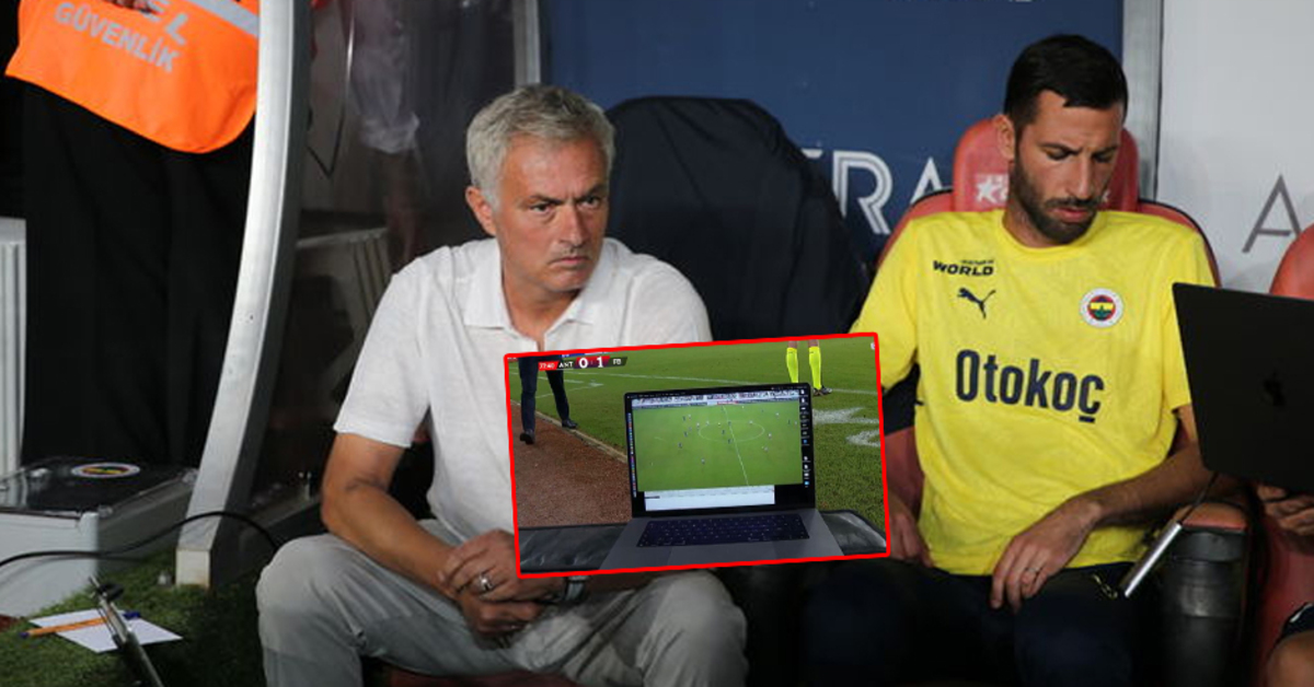 Jose Mourinho’nun laptoplu tepkisi dünya basınında: Olağanüstü protesto!