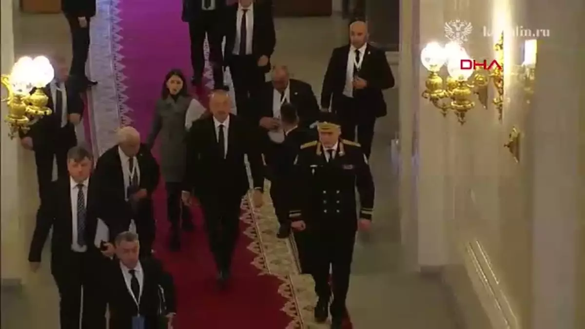 Putin ve Aliyev Moskova’da Görüştü