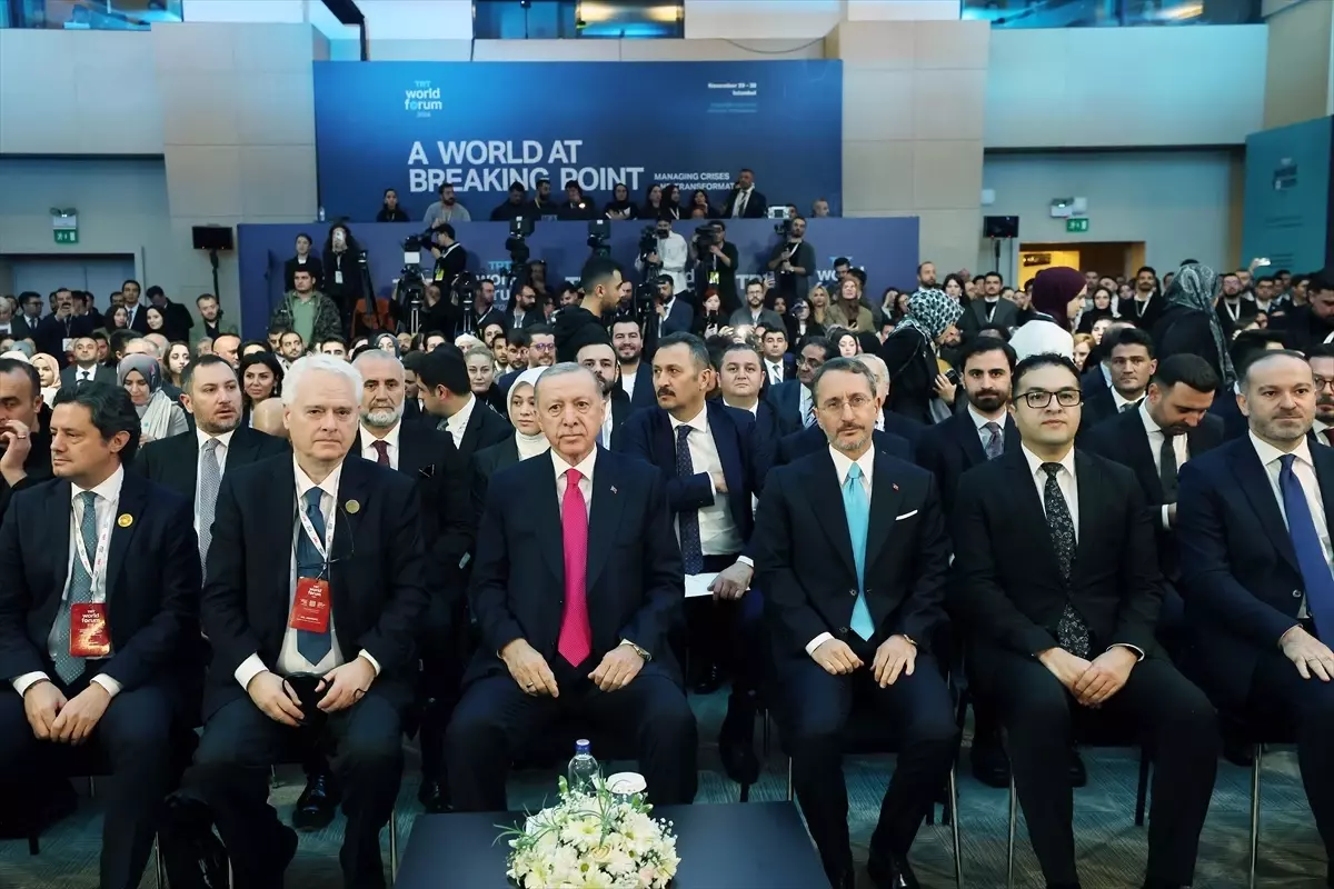 Cumhurbaşkanı Erdoğan, TRT World Forum’da konuştu: (1)