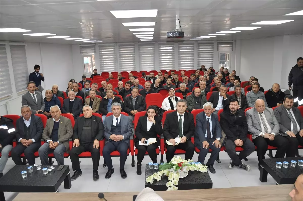 Gümüşhacıköy Muhtarlar Toplantısı Yapıldı