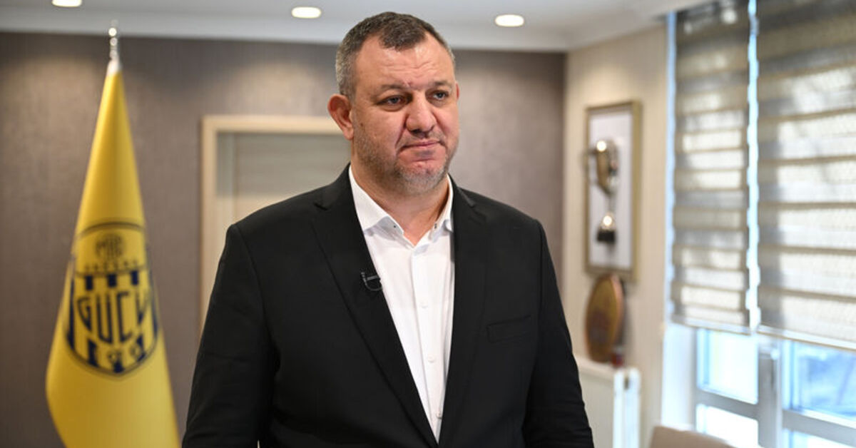 MKE Ankaragücü Başkanı İsmail Mert Fırat’tan Faruk Koca açıklaması