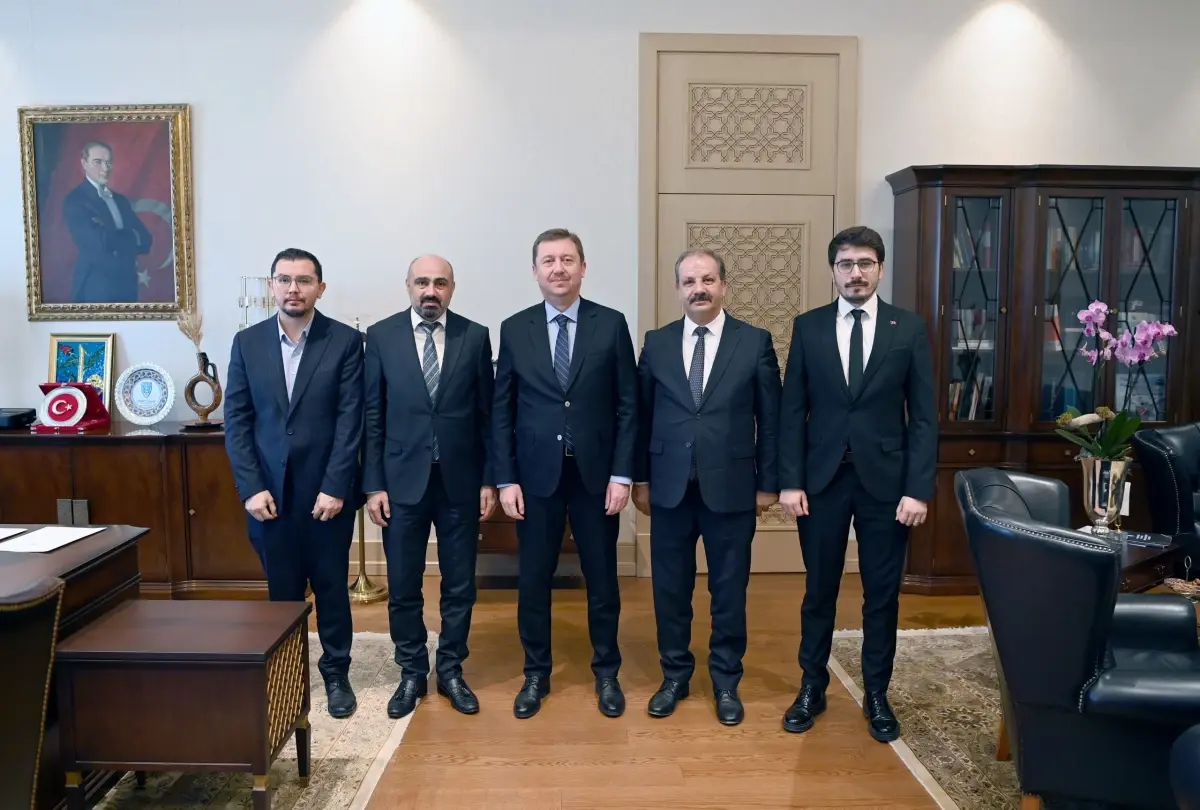 Sağlık-Sen’den İdari İşler Başkanlığı’na Ziyaret