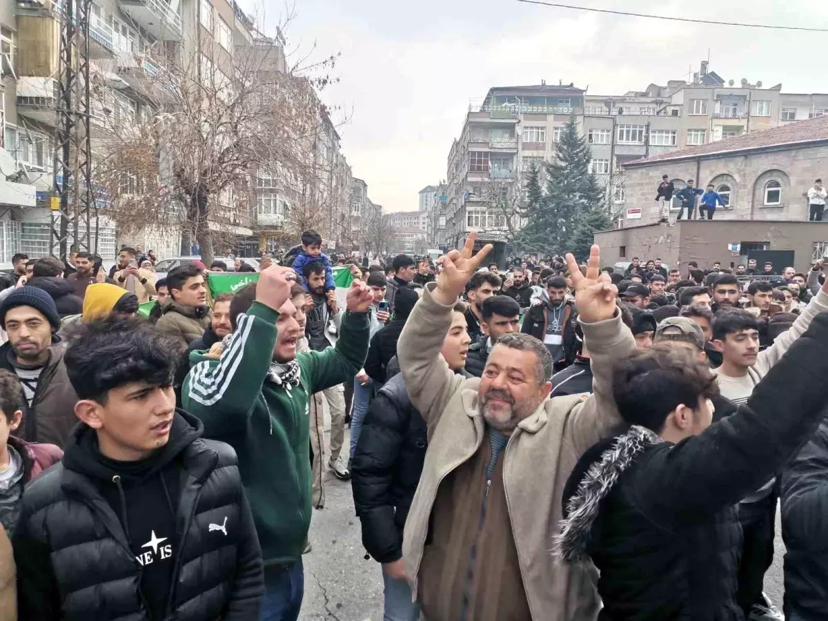 Kayseri’de Suriyelilerden Şam Kutlaması