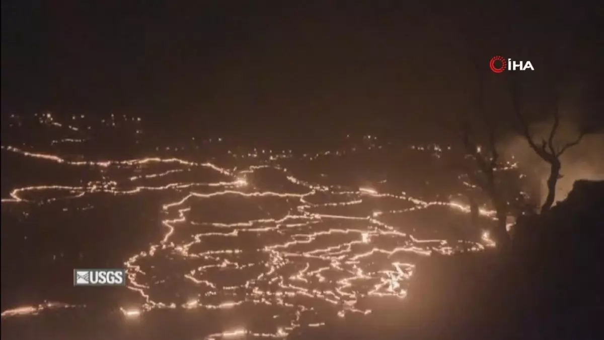 Kilauea Yanardağı’nda Patlama