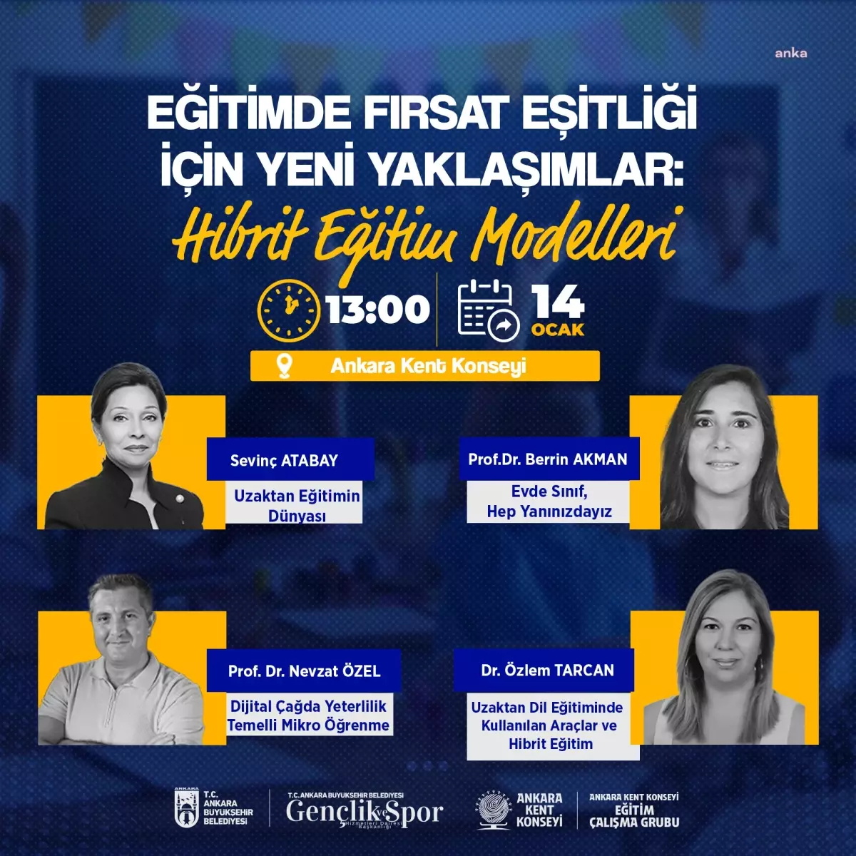 Ankara’da Hibrit Eğitim Modelleri Paneli Düzenleniyor