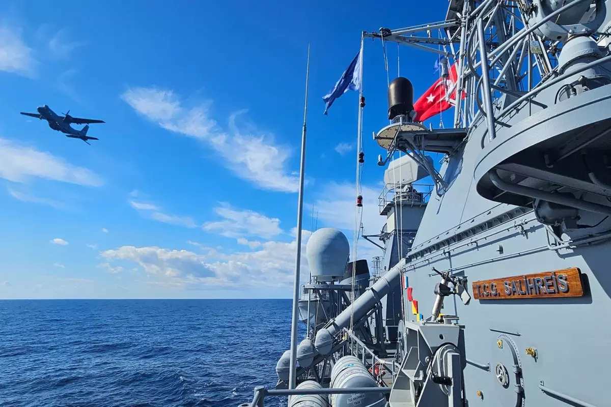 NATO’dan sürpriz Türkiye paylaşımı! Güverteden çektiler