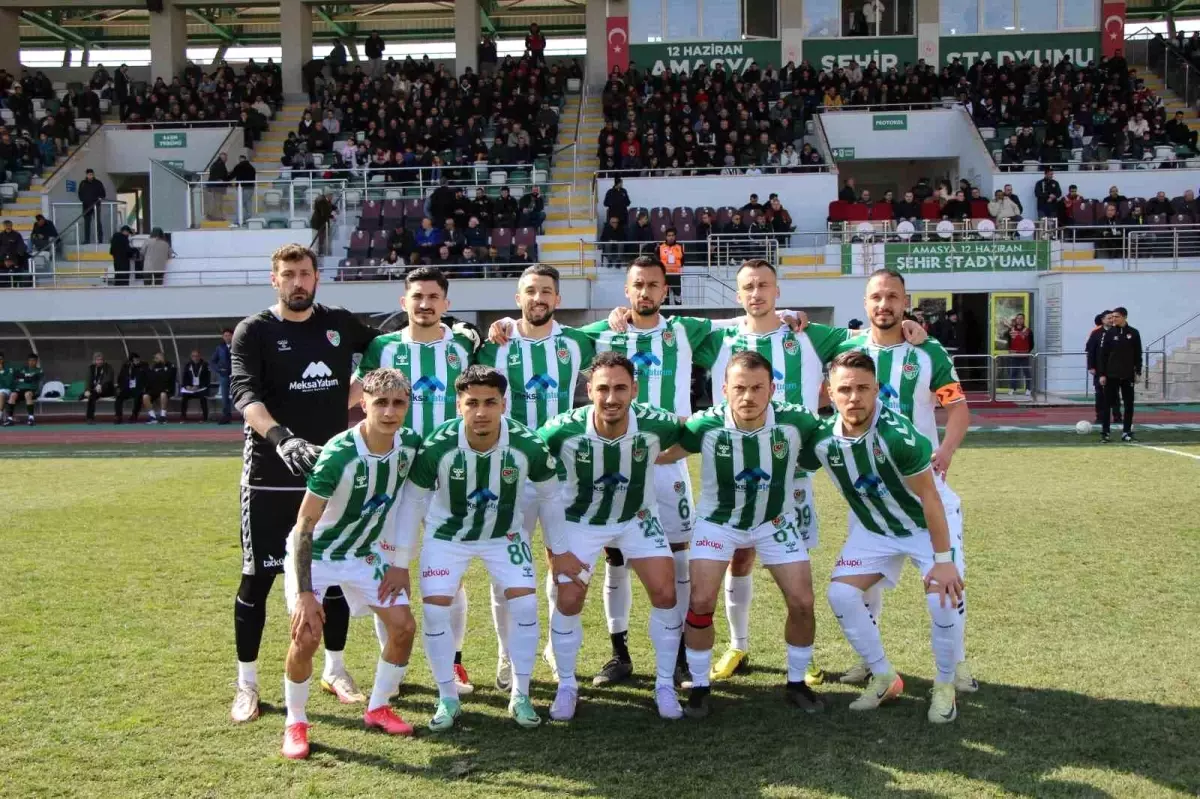 Amasyaspor, Beykoz İshaklı Spor’u 3-1 Yendi