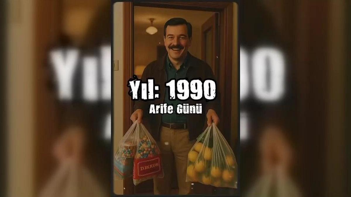 İşte yapay zekanın gözünden 90’larda bayram zamanı