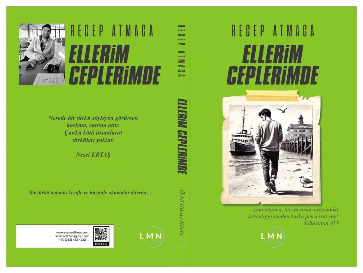 Recep Atmaca’nın ‘Ellerim Ceplerimde’ Adlı Yeni Kitabı Yayınlandı