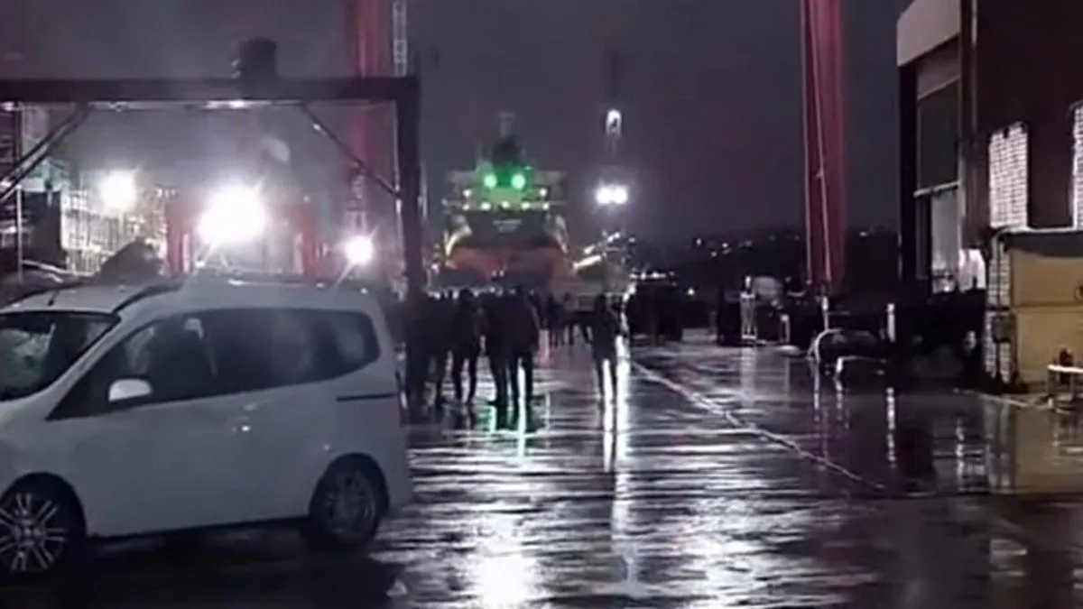 Tersanede iş kazası: 1 işçi hayatını kaybetti!