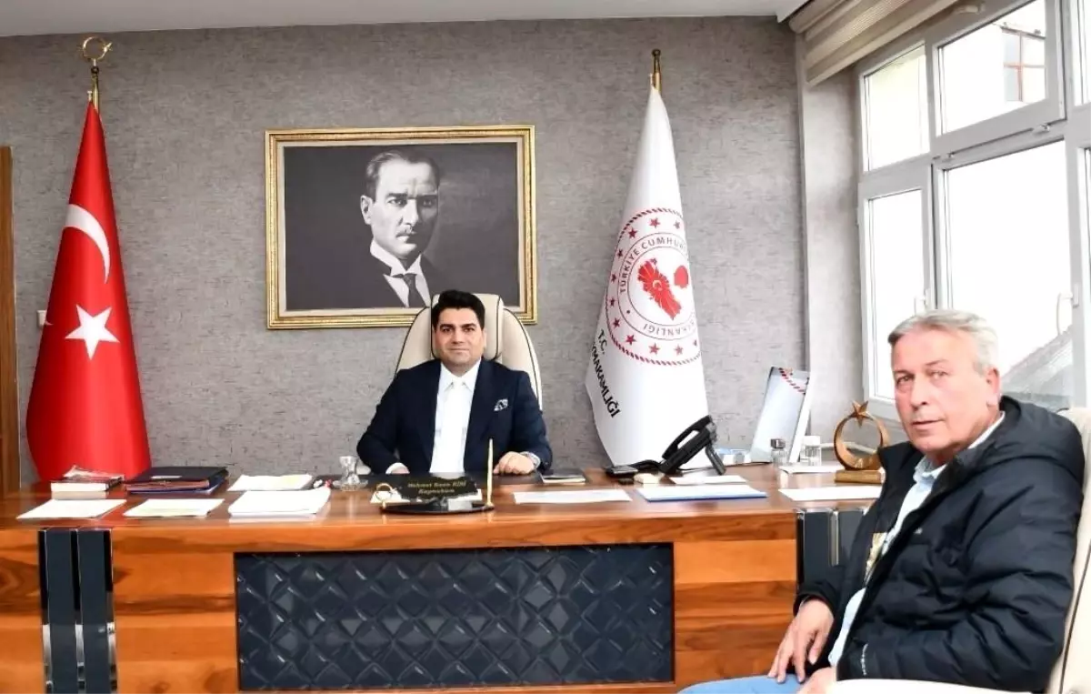 Dursun Murat Aydın’dan Kaymakam Kini’ye Ziyaret