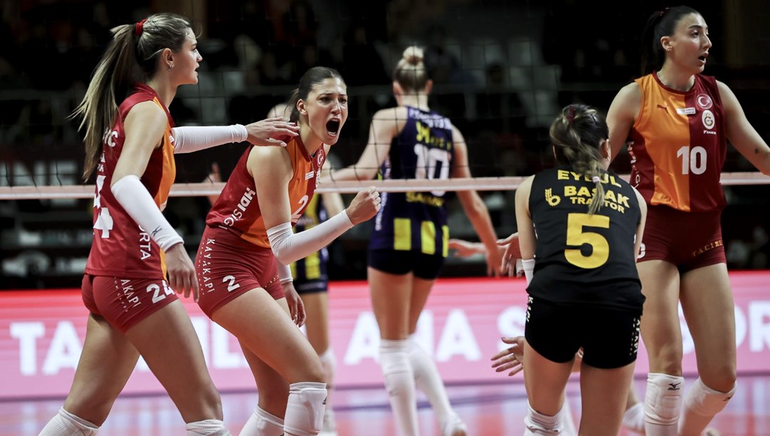 Galatasaray, FenerbahÃ§e’yi yenerek seride durumu 1-0 yaptÄ±
