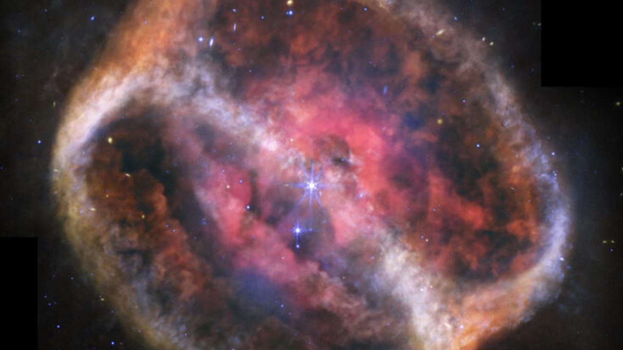 Ölmekte olan yıldızın hayaletimsi halkaları JWST ile gün yüzüne çıktı